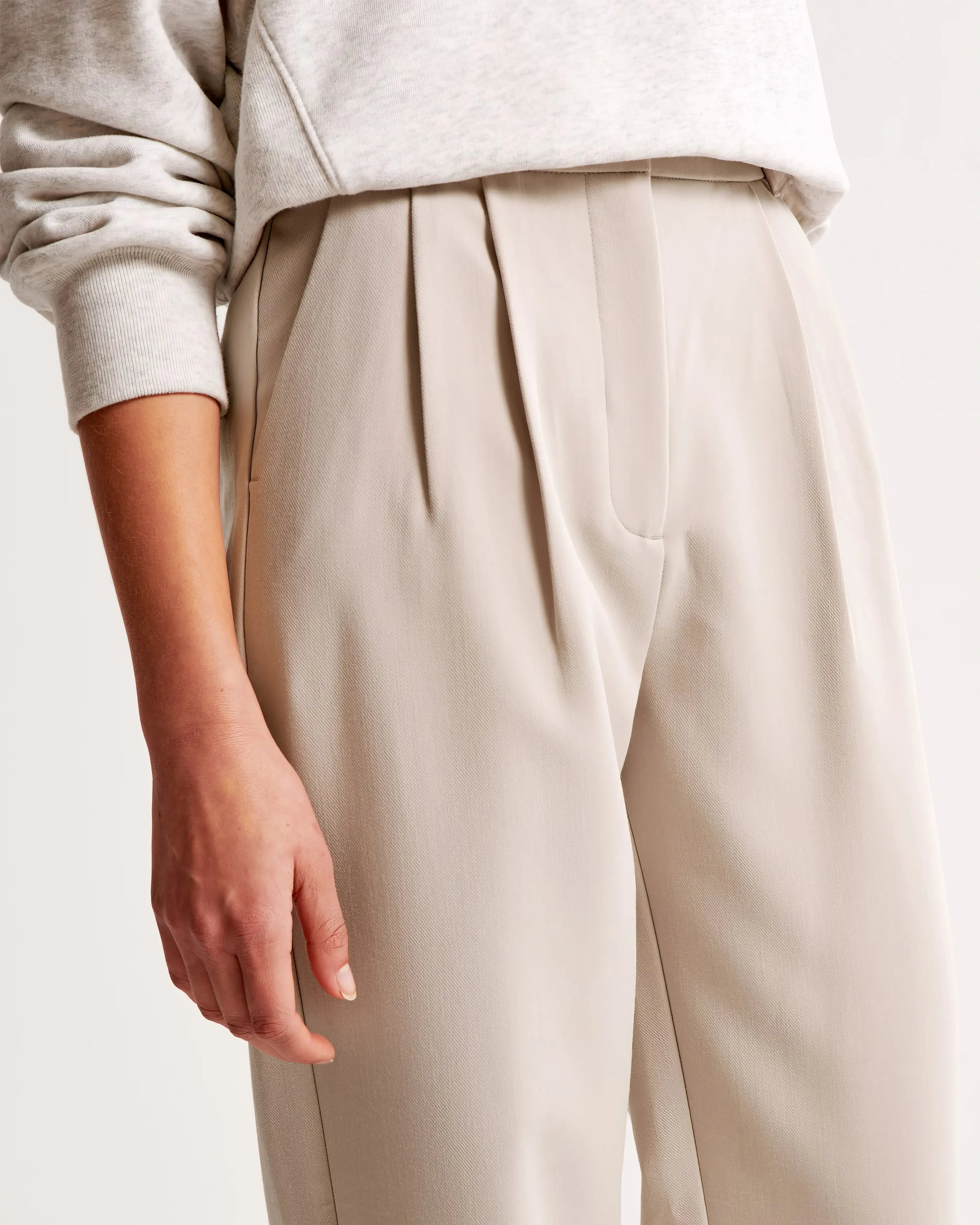 Peri | Women's Wide-Leg High-Waist Trousers