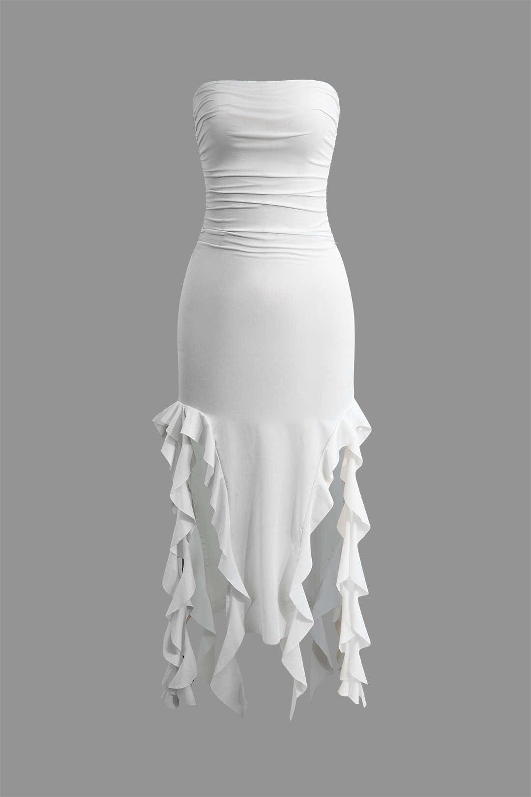 Sydney | Elegant Women's Ruffled Maxi Dress