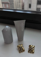 Jolene Twisted Gold & Silver Tone Statement Earrings for Women