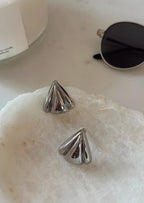 Kinsley | Elegant Sculpted Shell-Like Earrings for Women