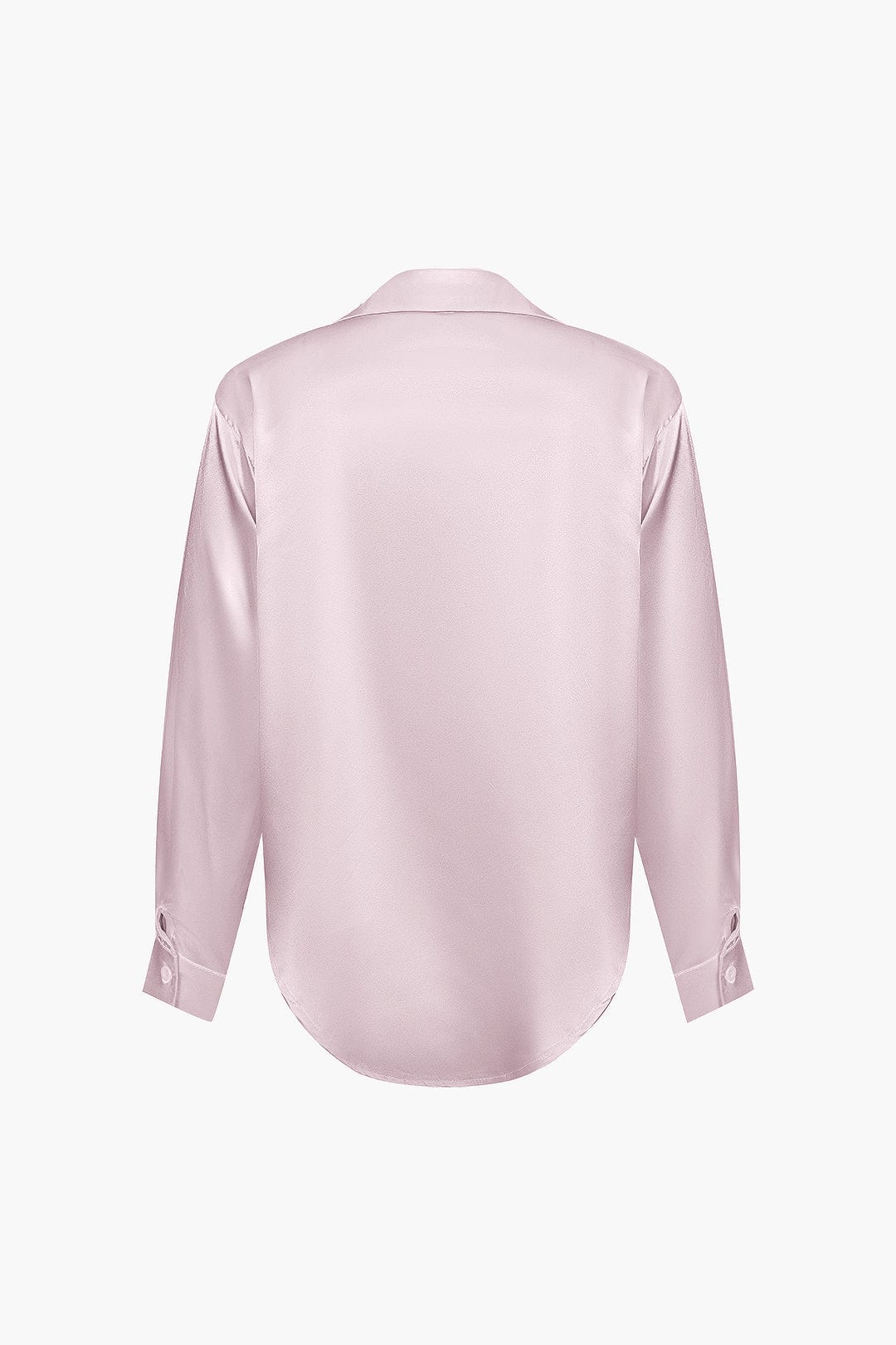 Alix | Women's Elegant Satin Cropped Tie-Front Shirt