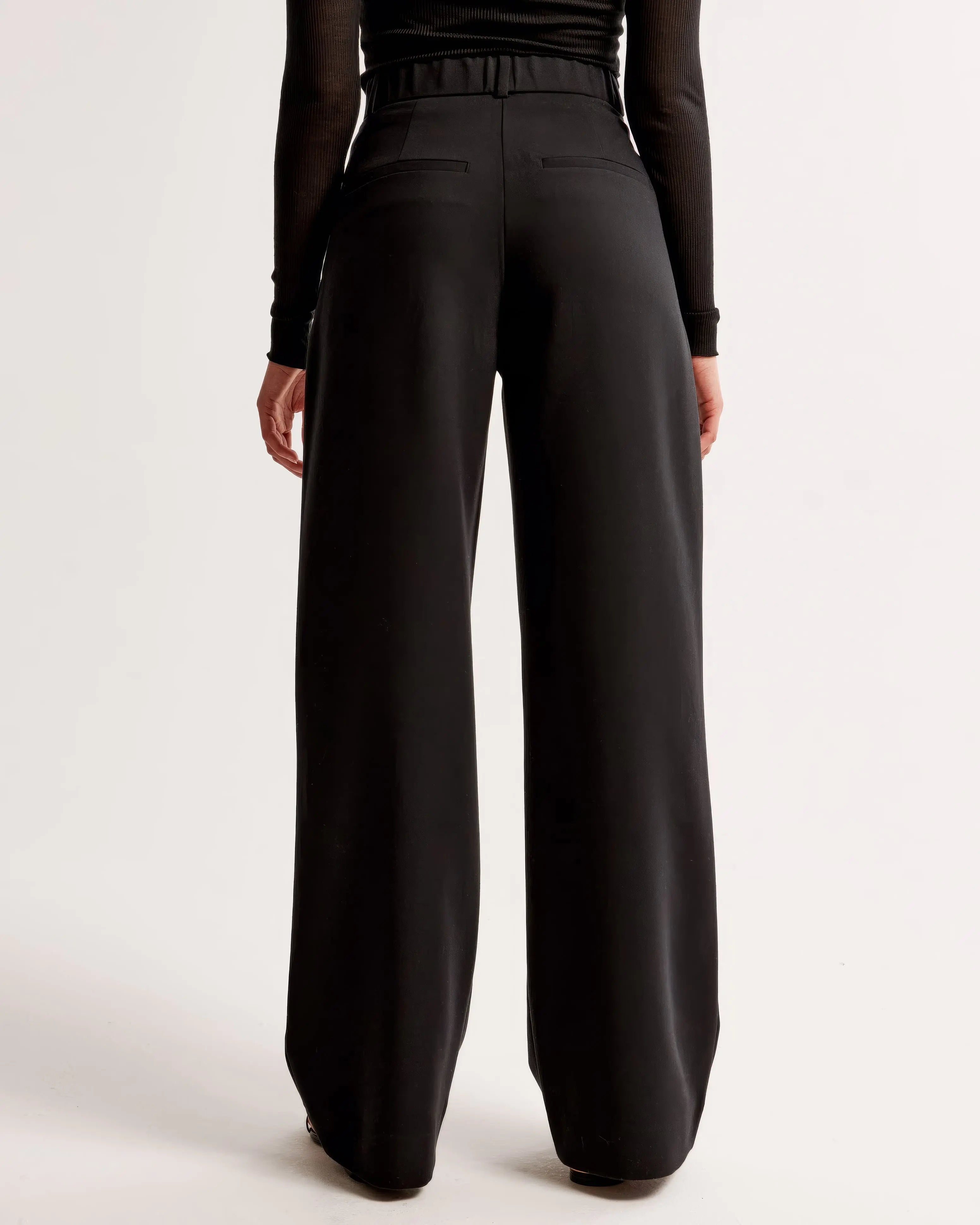 Peri | Women's Wide-Leg High-Waist Trousers