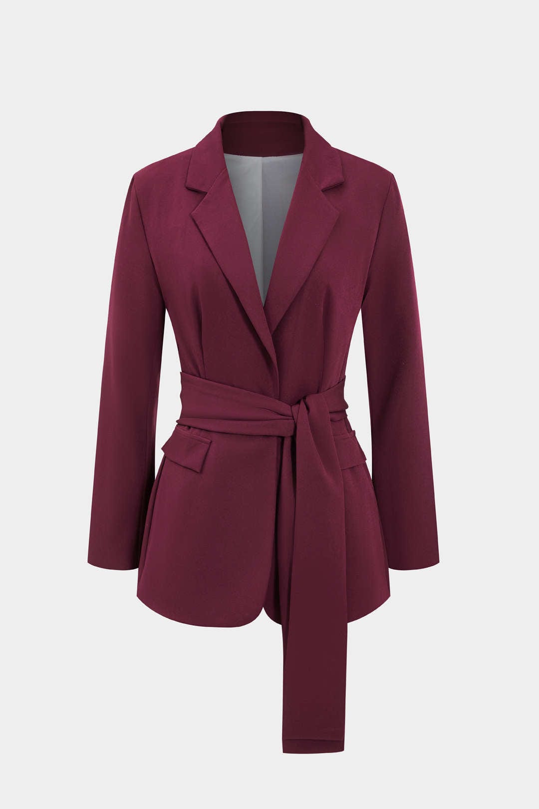 Tahlia Elegant Women's Suit Set with Wrap Blazer & Trousers
