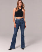 Natisha | Women's High-Waisted Flare Jeans