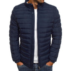Coleton | Lightweight Men's Horizontal Quilted Puffer Jacket