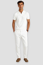 Joell Textured Knit Polo Shirt | Men's Smart Casual Top