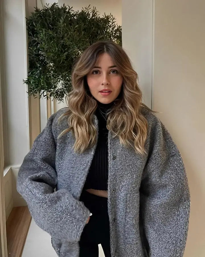 Aleida | Women's Textured Boucle Jacket