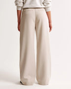 Peri | Women's Wide-Leg High-Waist Trousers