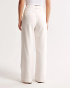 Peri | Women's Wide-Leg High-Waist Trousers