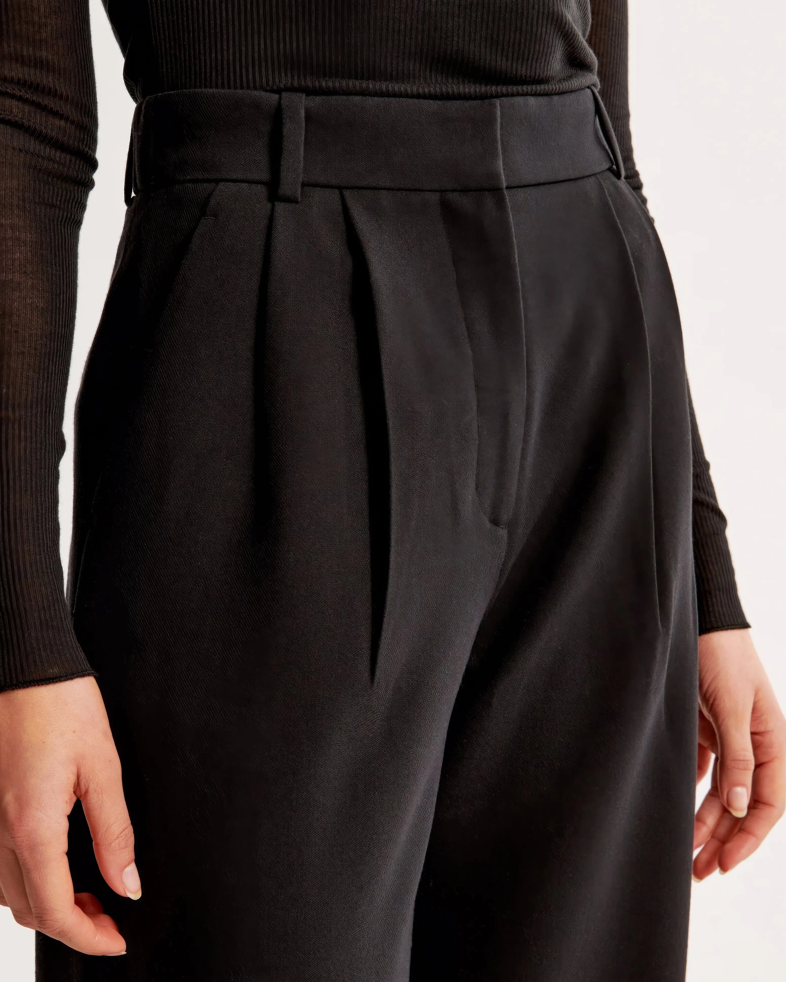 Peri | Women's Wide-Leg High-Waist Trousers