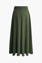 Alexus | Women's Two-Piece Crop Top & Skirt Set