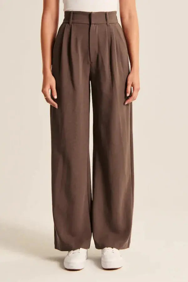 Sahara Flowing Wide-Leg Trousers | Elegant Women's Apparel