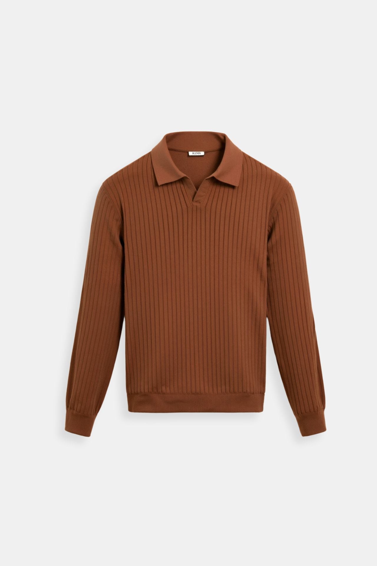 Penn Ribbed Knit Polo Shirt for Men | Classic Style & Comfort