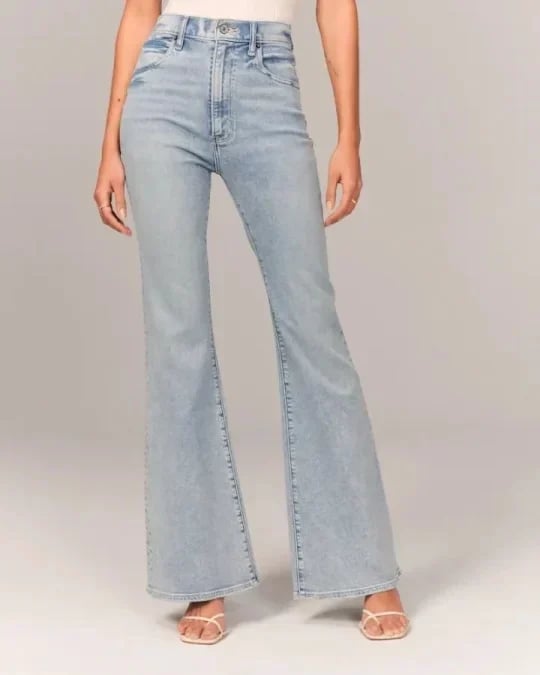 Natisha | Women's High-Waisted Flare Jeans