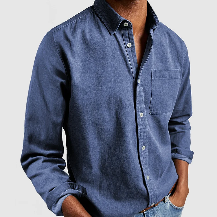 Kipton Washed Cotton | Men's Shirt