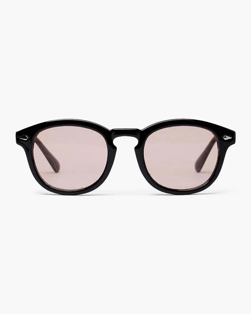 Harper | Classic Unisex Acetate Sunglasses with Stud Accents