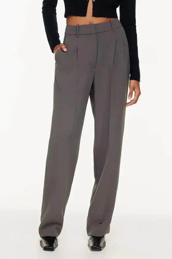 Ardell | Elegant High-Waist Wide-Leg Trousers for Women