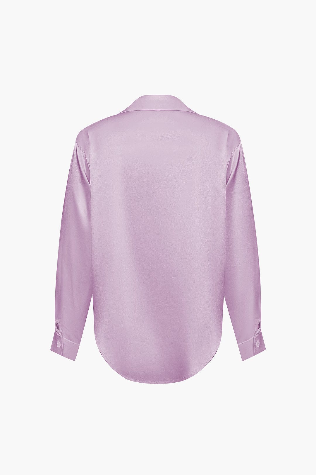 Alix | Women's Elegant Satin Cropped Tie-Front Shirt
