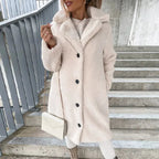 Ashly Plush Teddy Coat | Cozy Women's Winter Outerwear