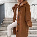 Ashly Plush Teddy Coat | Cozy Women's Winter Outerwear