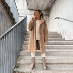 Ashly Plush Teddy Coat | Cozy Women's Winter Outerwear