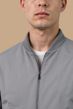 Elian | Classic Men's Bomber Jacket with Ribbed Trim