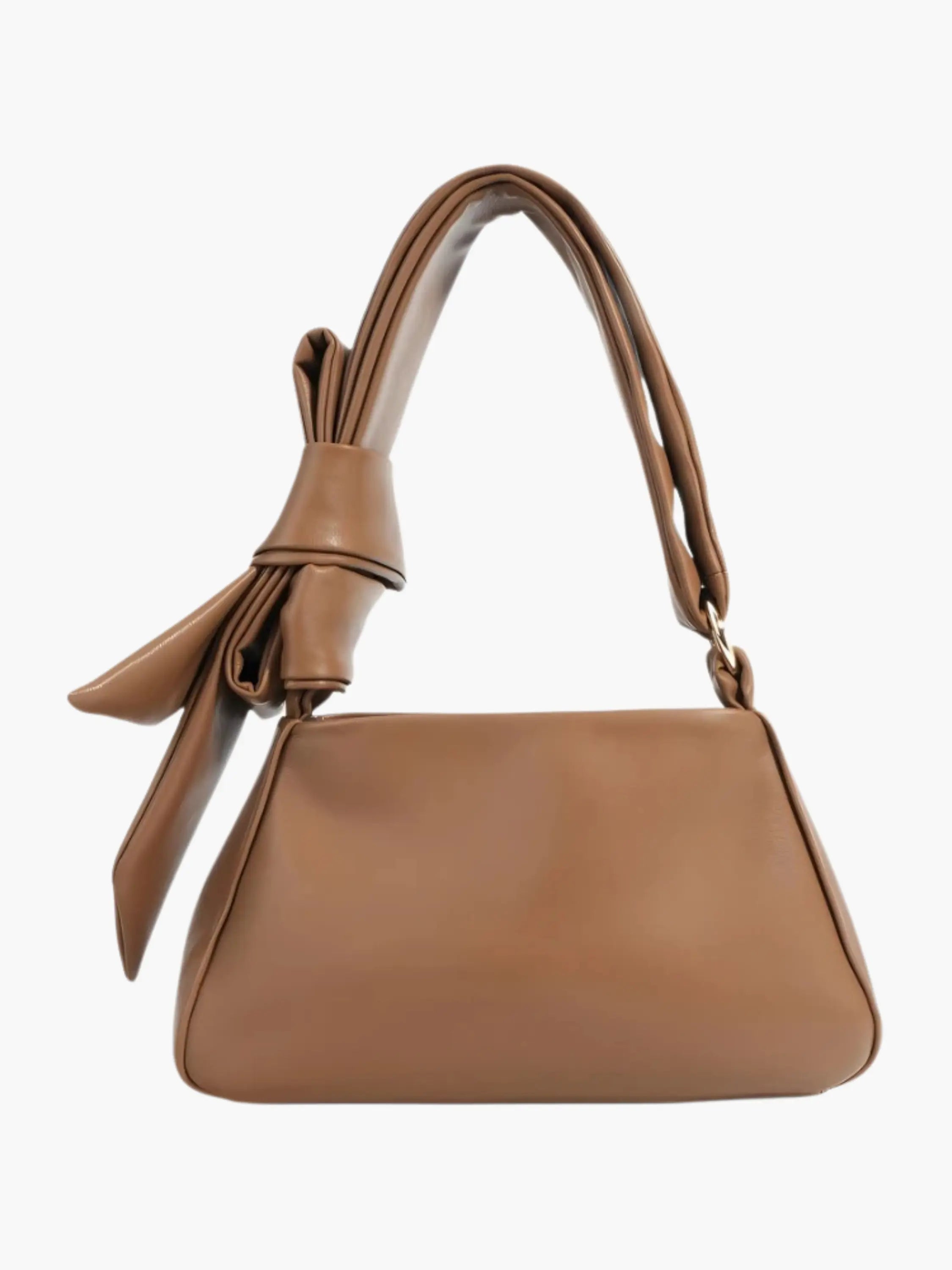 Janett | Chic Women's Faux Leather Handbag with Knotted Handle