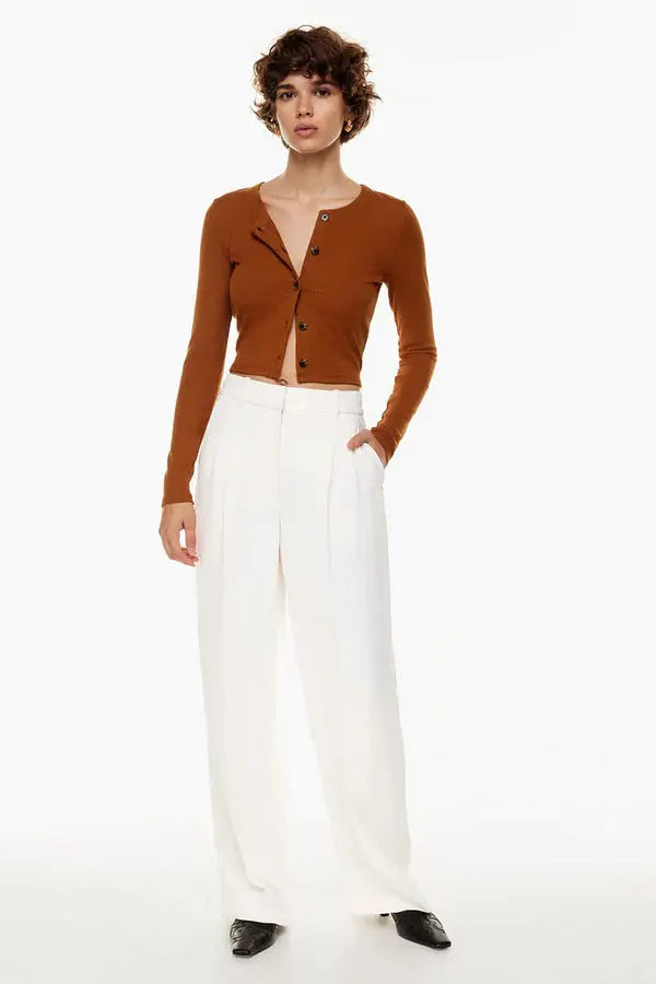 Ardell | Elegant High-Waist Wide-Leg Trousers for Women