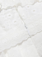 Albertine | Romantic Tiered Ruffle Eyelet Maxi Dress for Women