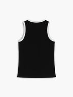 Tiffany | Elegant Contrasting Trim Tank Top for Adults