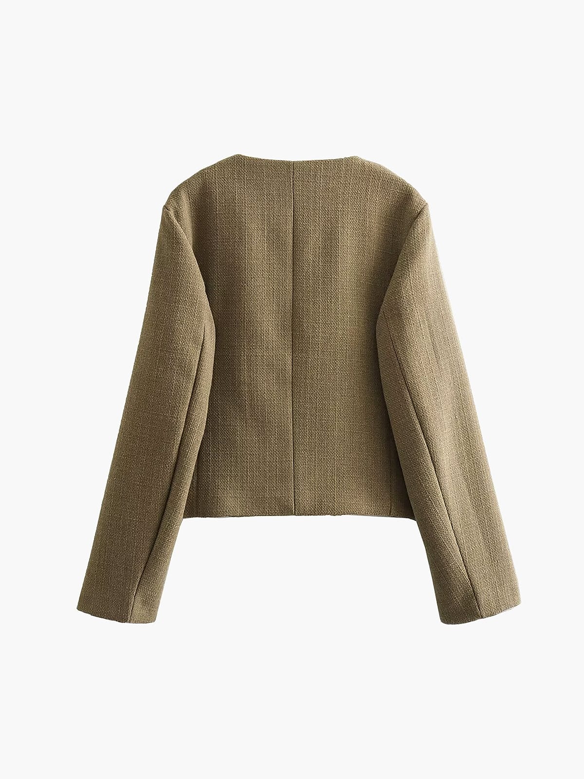 Whitley | Elegant Women's Tweed Jacket with Gold Buttons