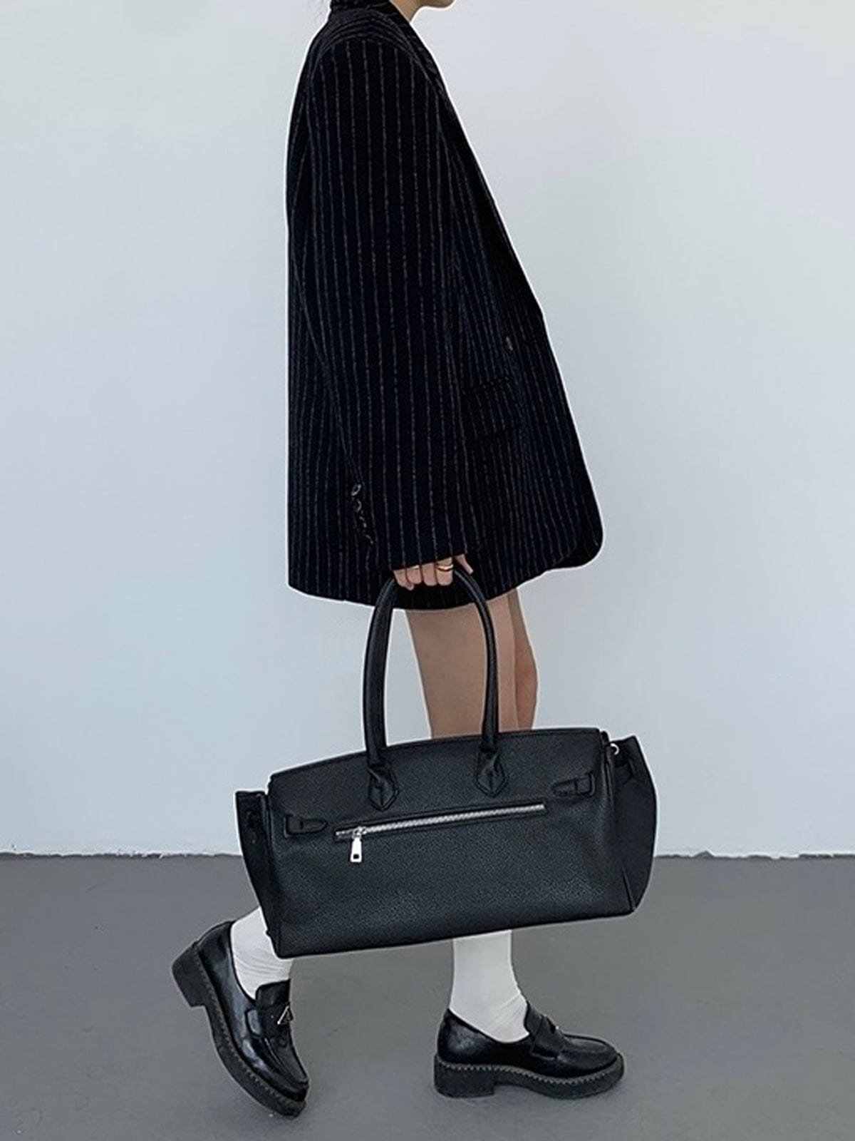 Oneida Pinstripe Blazer | Elegant Women's Tailored Jacket