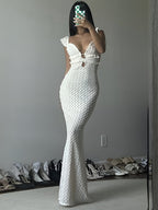 Alfreda | Women's Elegant Bodycon Maxi Dress