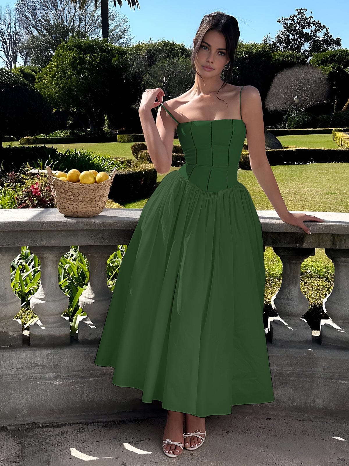 Jaimie | Elegant Women's Special Occasion Midi Dress