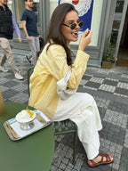 Molly Oversized Striped Button-Down Shirt | Women's Casual Top