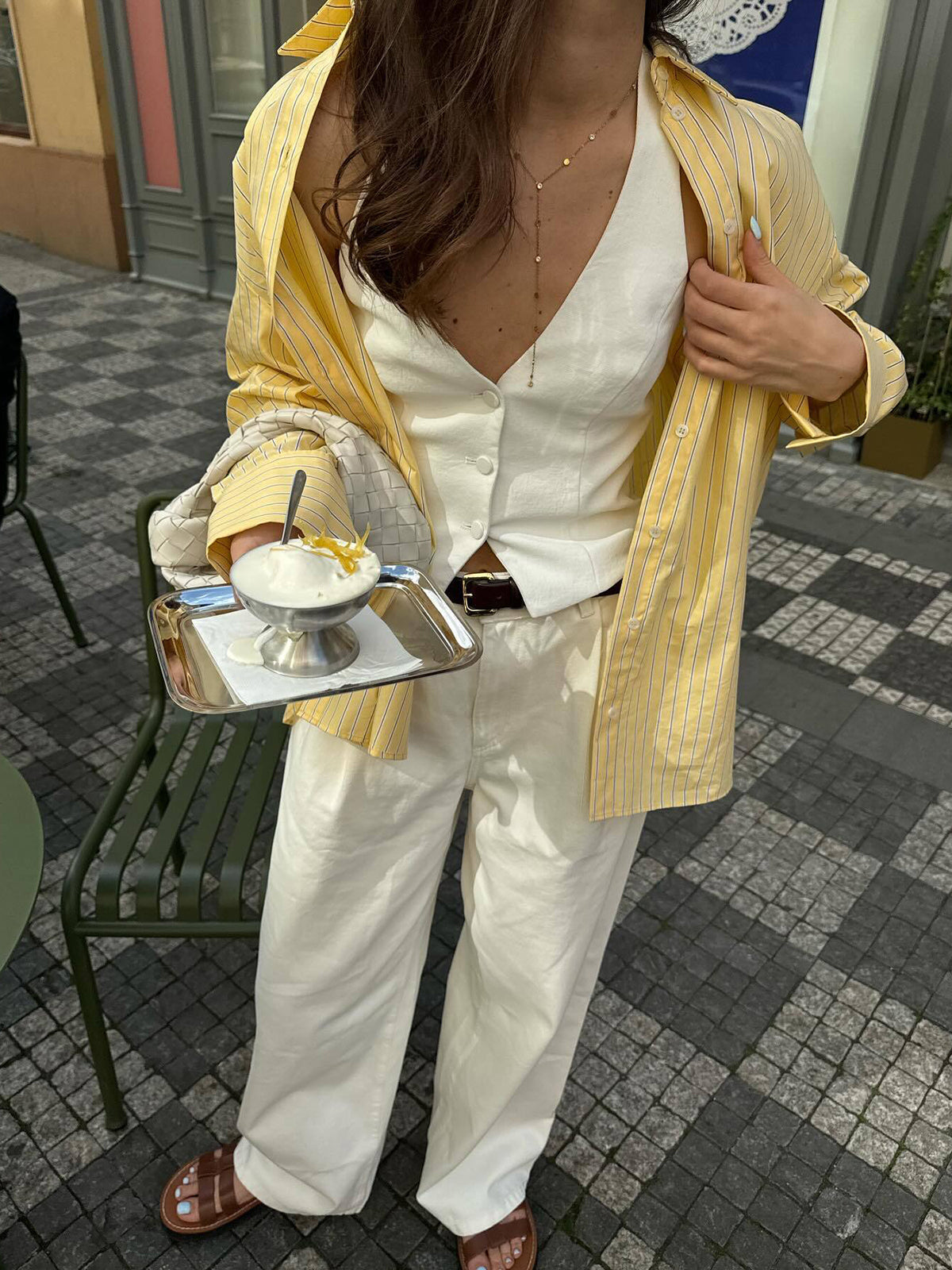 Molly Oversized Striped Button-Down Shirt | Women's Casual Top