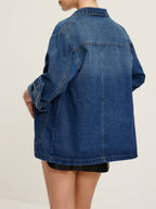 Britta | Women's Relaxed Oversized Denim Jacket