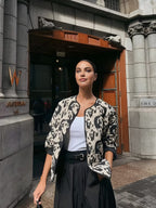 Lavonne | Women's Bomber Jacket and Skirt Set