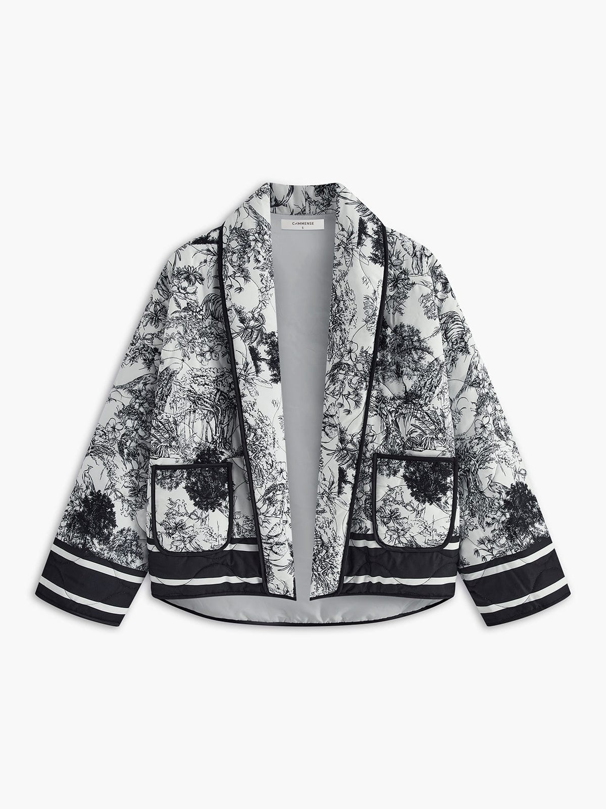 Evelyn Toile Print | Women's Lightweight Jacket