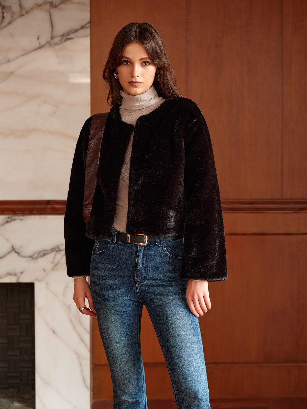 Jacquelyn | Women Faux Fur Jacket