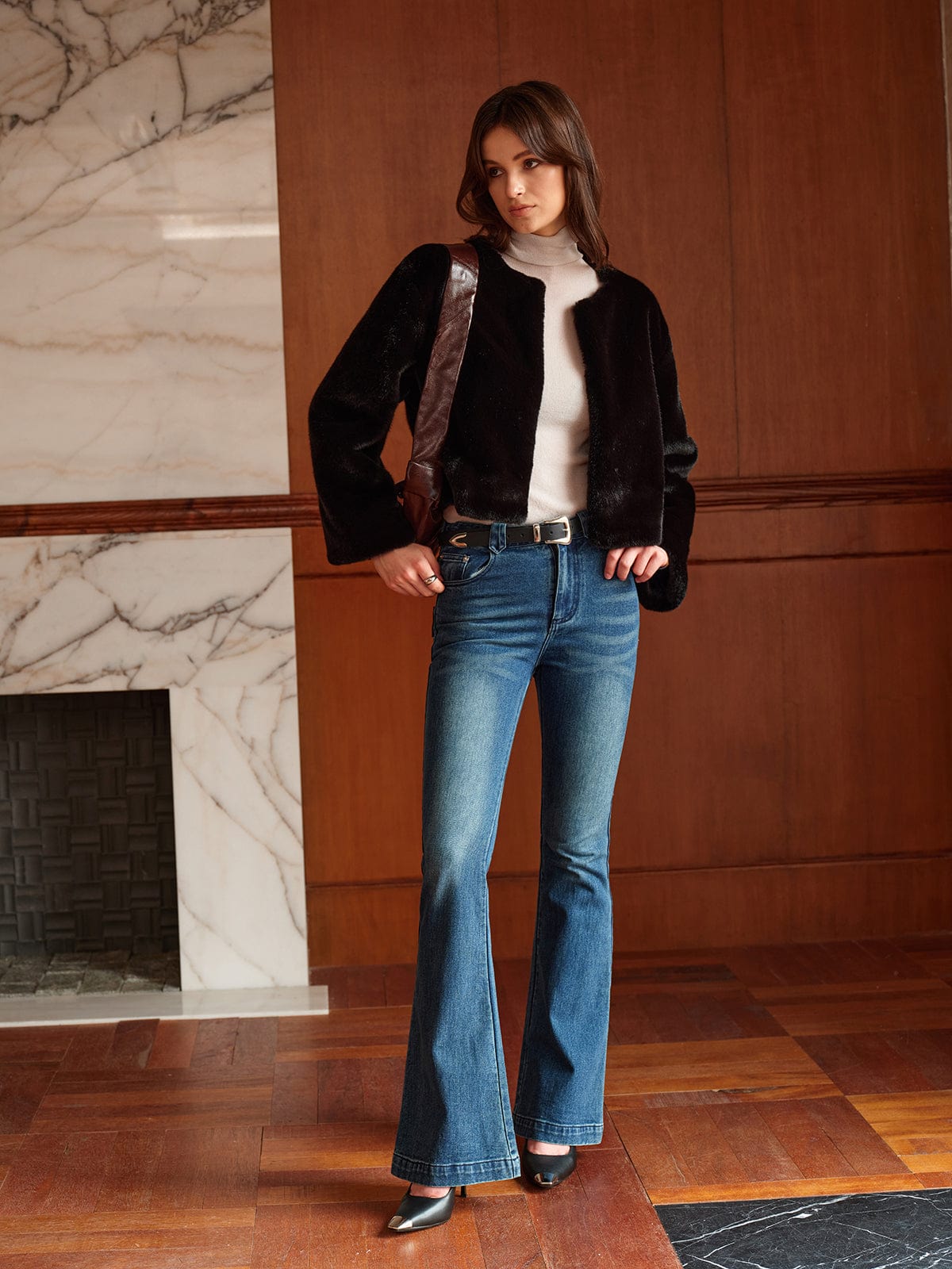 Jacquelyn | Women Faux Fur Jacket