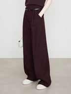 Beverly | Women's Wide-Leg Pleated Trousers