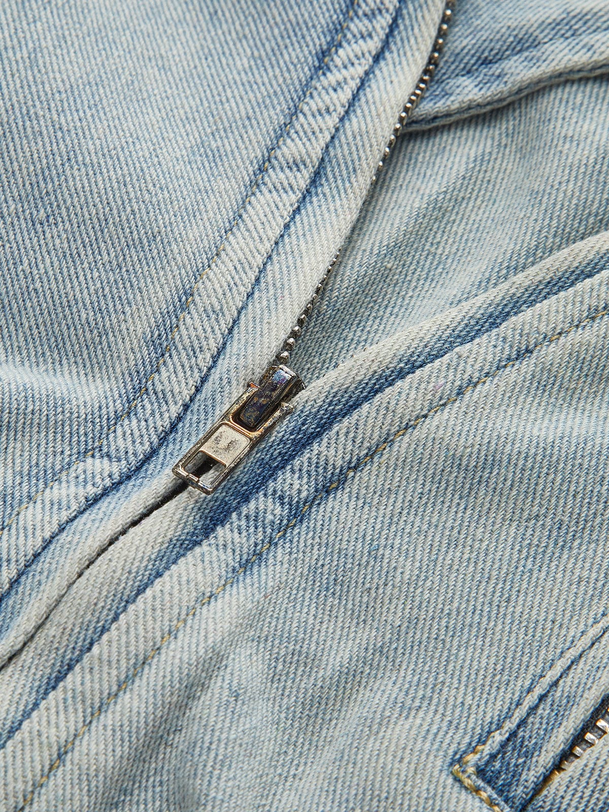 Kendal | Women's Cropped Biker Denim Jacket