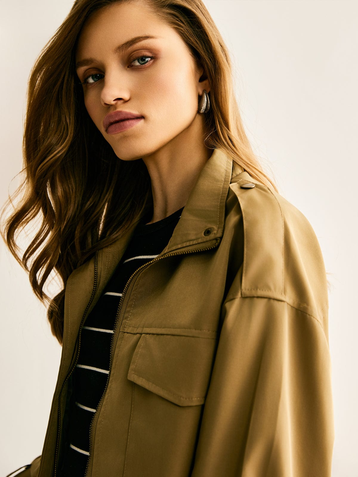 Millicent | Women's Cropped Utility Jacket