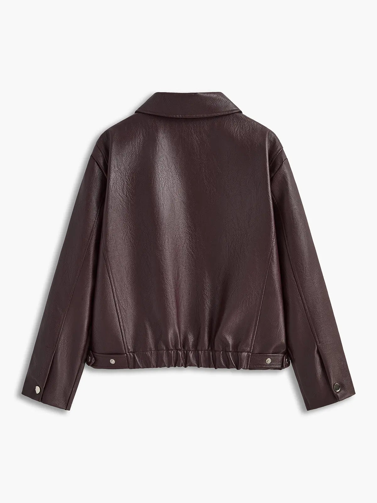 Koen | Stylish Faux Leather Bomber Jacket for Adults