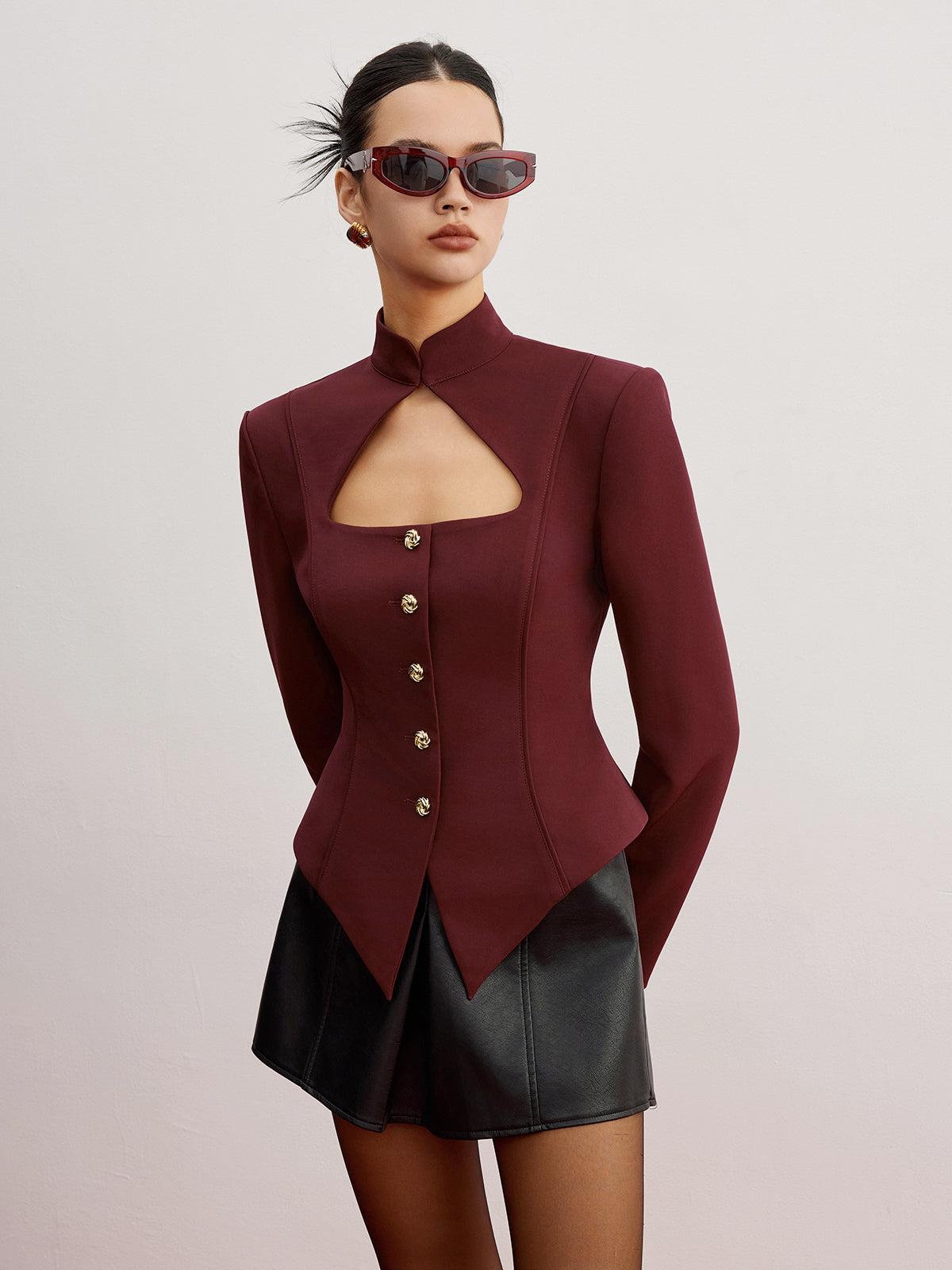 Jazelle | Elegant Women's Peplum Blazer