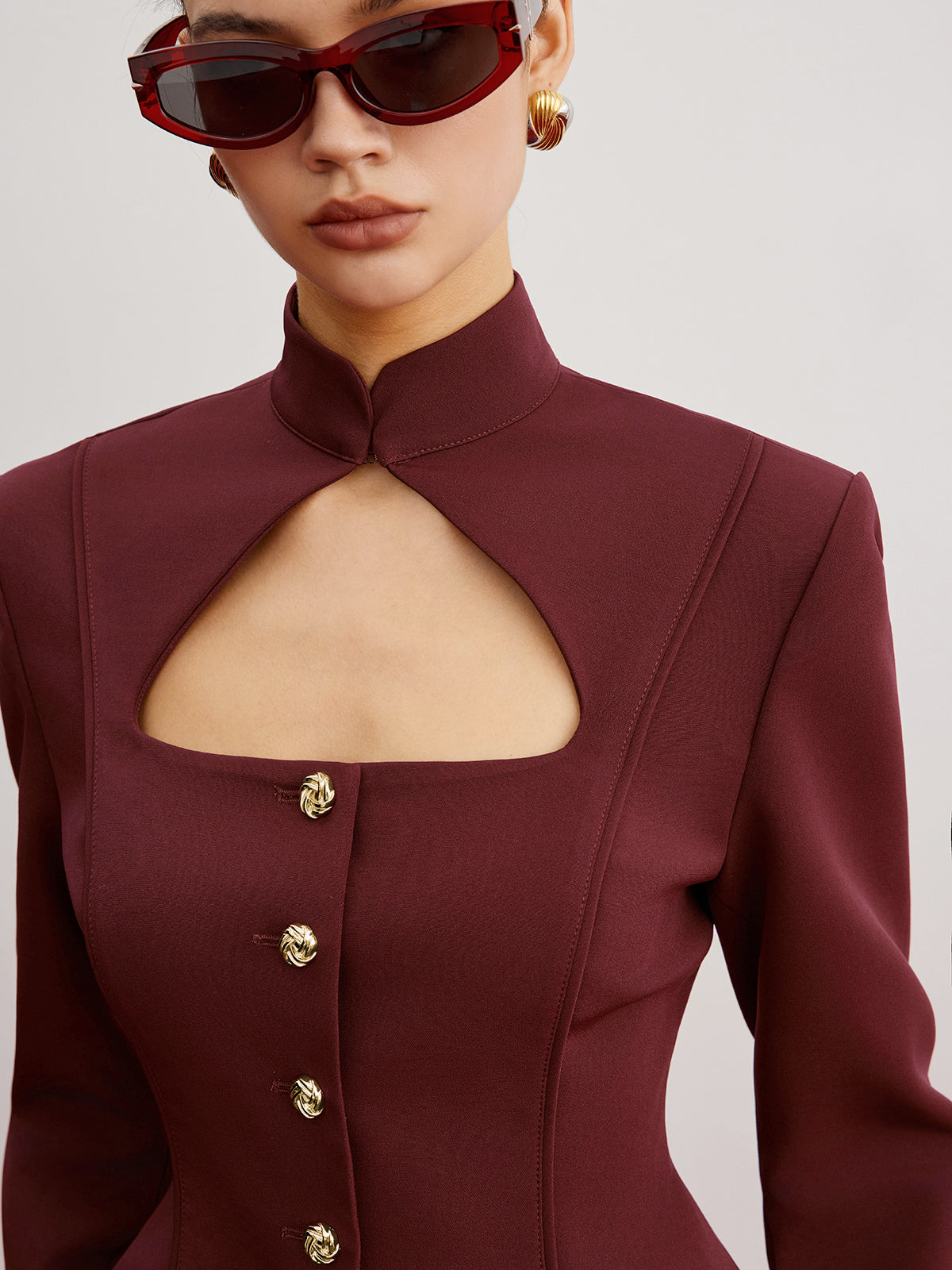 Jazelle | Elegant Women's Peplum Blazer