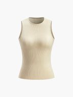 Dalilah | Elegant Women's Ribbed Knit Top