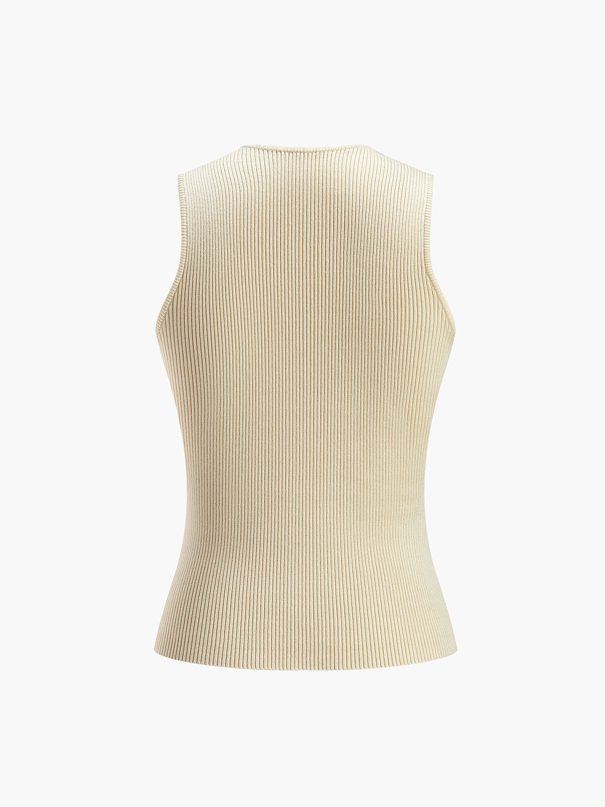 Dalilah | Elegant Women's Ribbed Knit Top
