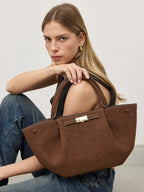 Gale | Women's Chic Suede Tote Bag